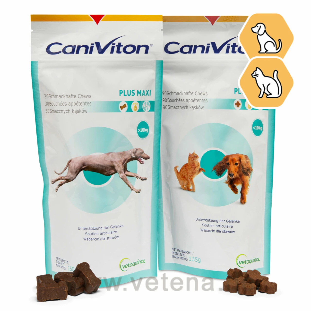 Vetoquinol Caniviton Plus Mini & Maxi Soft Chews 3 Vetoquinol Caniviton Plus Mini & Maxi Soft Chews
