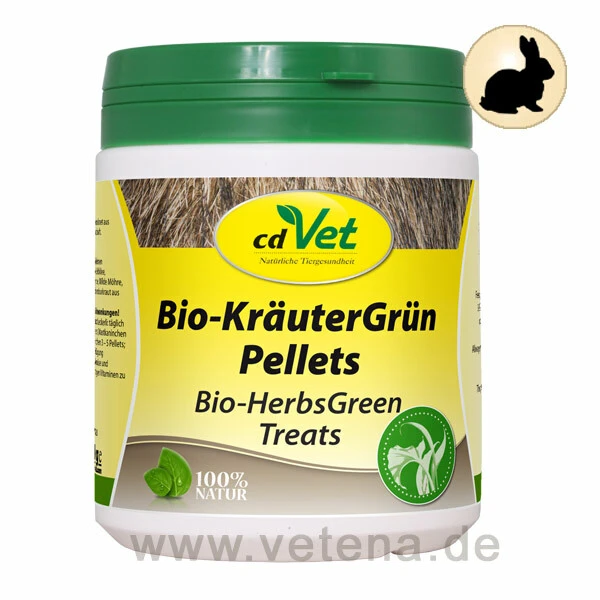 CdVet Bio-KräuterGrün Pellets 3 CdVet Bio-KräuterGrün Pellets