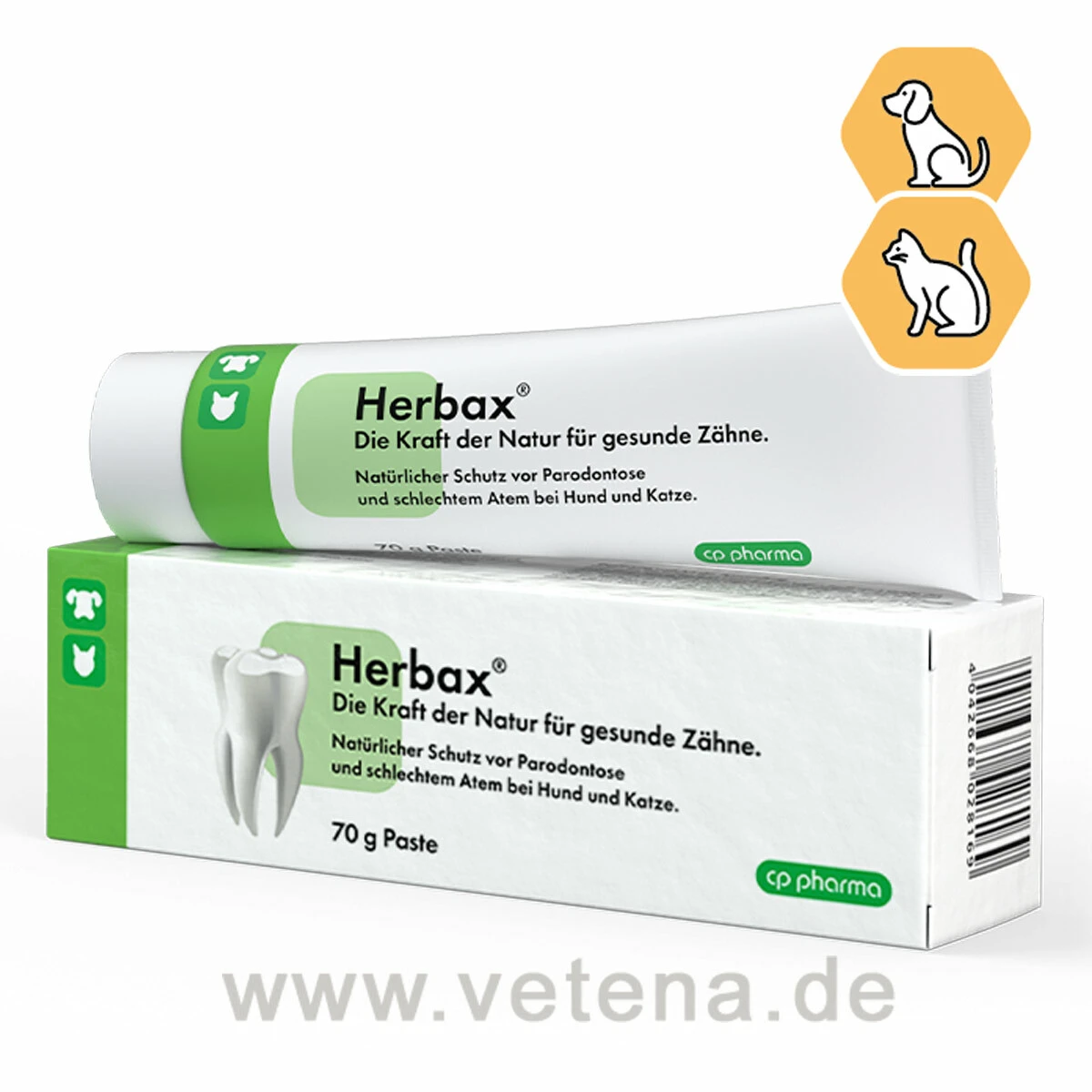 CP-Pharma Herbax Zahnpflege Für Hunde & Katzen 3 CP-Pharma Herbax Zahnpflege Für Hunde & Katzen