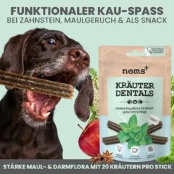 Noms+ Kräuter Dentals Für Hunde 8 Noms+ Kräuter Dentals Für Hunde -Dechra Verkaufe nomsplus kraeuter dentals hunde3