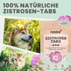 Noms+ Zistrosen Tabs Für Hunde & Katzen -Dechra Verkaufe nomsplus zistrosen tabs hunde katzen6