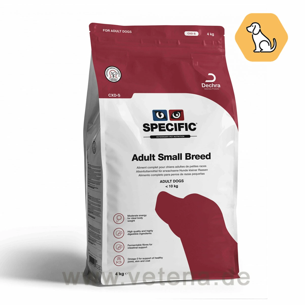 Specific Adult Small Breed CXD-S Trockenfutter Für Hunde 3 Specific Adult Small Breed CXD-S Trockenfutter Für Hunde